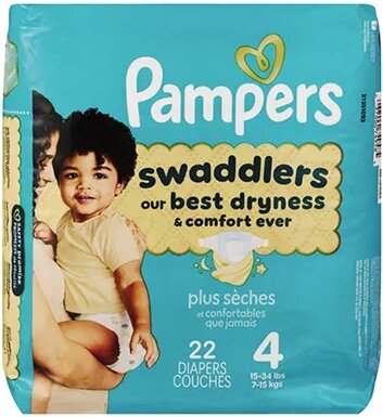 Pampers swaddlers