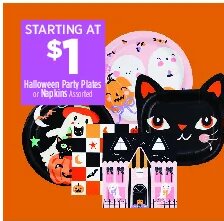 Halloween Party Plates or Napkins
