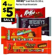 Hershey's Snack Packs at Dollar General