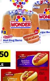 Wonder Hot Dog or Hamburger Buns at Dollar General