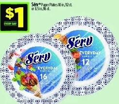 Serv Paper Plates