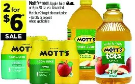 Mott's Apple Juice at Dollar General
