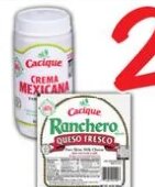 Cacique Queso Fresco or Crema