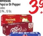 Refrescos Pepsi or Dr Pepper