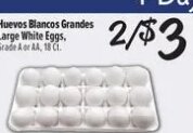 Huevos Blancos Grandes