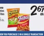 Botana Cheetos or Fritos at El Super