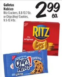 Galletas Nabisco at El Super