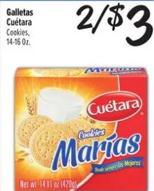 Galletas Cuétara at El Super