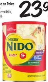 Leche en Polvo Nido at El Super