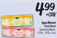 Agua Mineral First Street