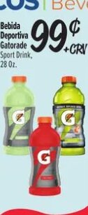 Bebida Deportiva Gatorade at El Super