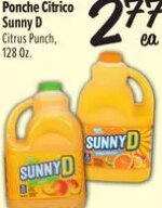 Ponche Citrico Sunny D Citrus Punch