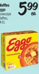 Waffles Eggo Homestyle Waffles