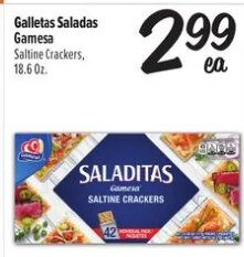 Galletas Saladas Gamesa at El Super