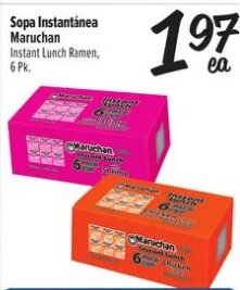 Sopa Instantánea Maruchan