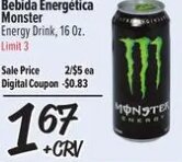 Bebida Energética Monster at El Super
