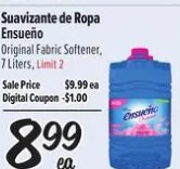 Suavizante de Ropa Ensueño