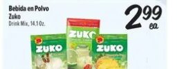 Bebida en Polvo Zuko