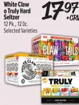 White Claw o Truly Hard Seltzer at El Super