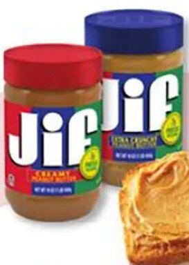 Jif Creamy or Crunchy Peanut Butter at Family Dollar