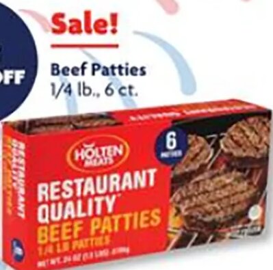 Holten Beef Patties