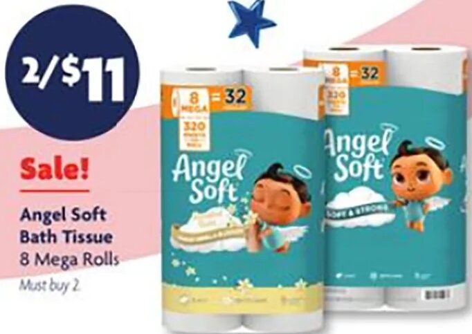 Angel Soft Bath Tissue at Family Dollar
