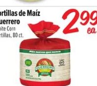 Tortillas de Maíz Guerrero at Fiesta Mart