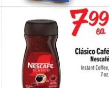 Clásico Café Nescafé at Fiesta Mart