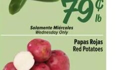 Papas Rojas at Fiesta Mart