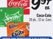 Coca-Cola / Sprite / Fanta