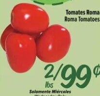 Tomates Roma Roma Tomatoes