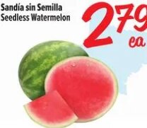 Sandía sin Semilla at Fiesta Mart