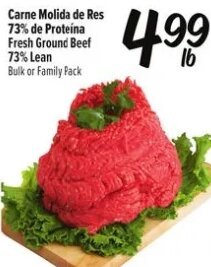 Carne Molida de Res