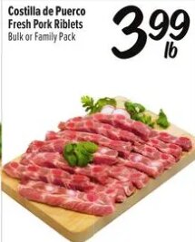 Costilla de Puerco at Fiesta Mart