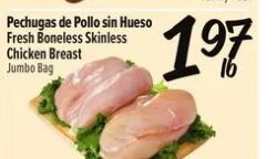 Pechugas de Pollo sin Hueso at Fiesta Mart