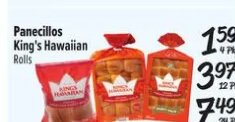 Panecillos King's Hawaiian Rolls