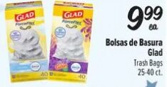 Bolsas de Basura Glad at Fiesta Mart