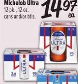 Michelob Ultra at Fiesta Mart