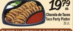 Charola de Tacos
