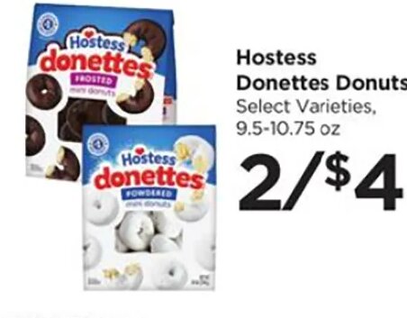 Hostess Donettes Donuts