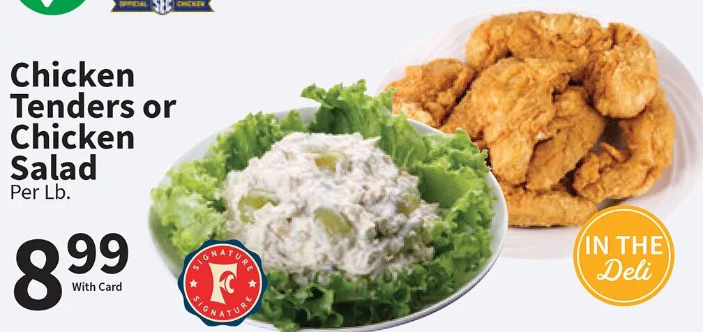 Chicken Tenders or Chicken Salad