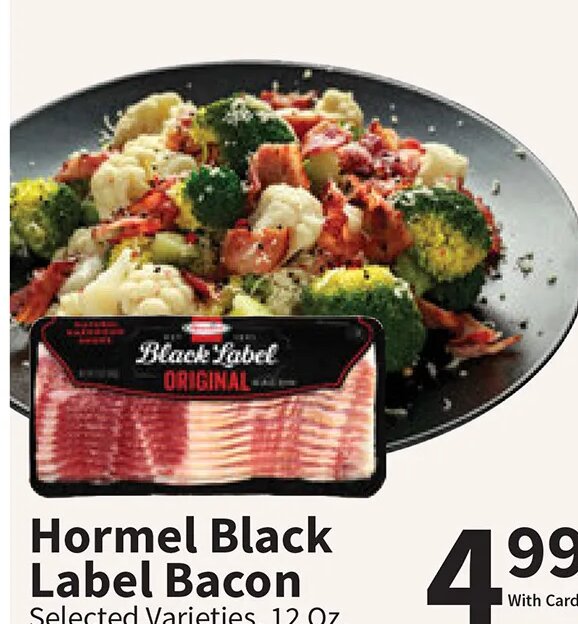 Hormel Black Label Bacon at Food City