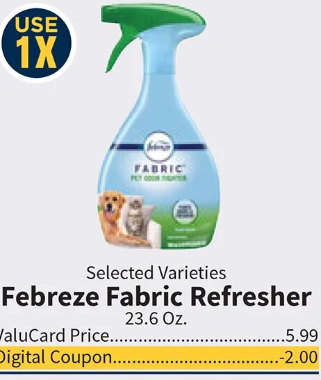 Febreze Fabric Refresher at Food City