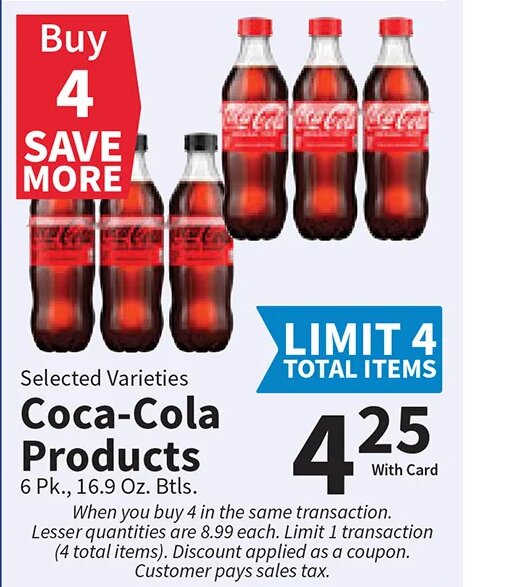 Coca-Cola Products at Food City