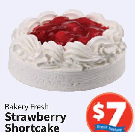 Strawberry Shortcake at Food City