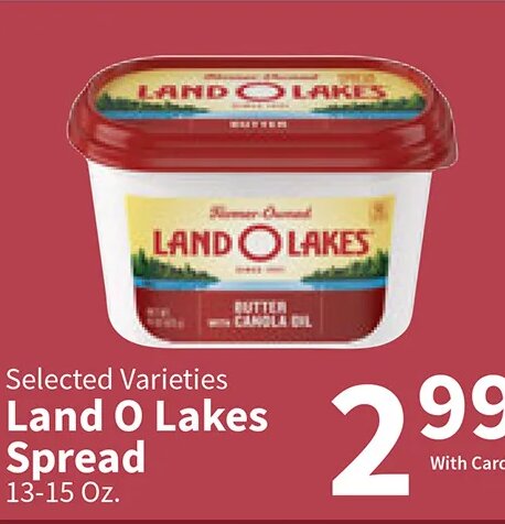 Land O Lakes Spread
