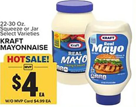 Kraft Mayonnaise at Food Lion
