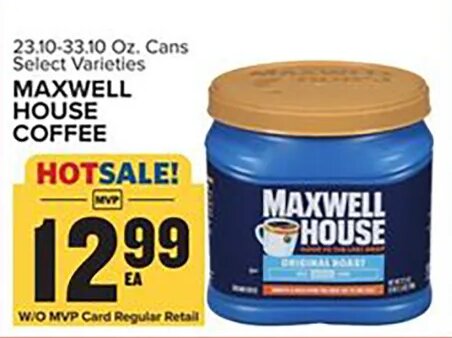 MAXWELL HOUSE COFFEE