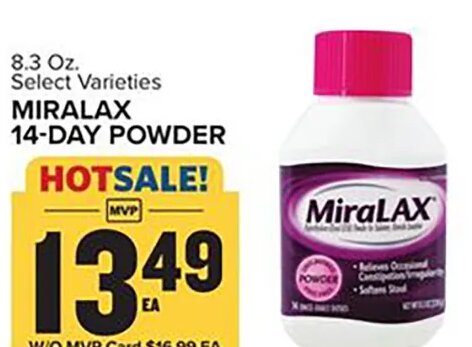 MIRALAX 14-DAY POWDER