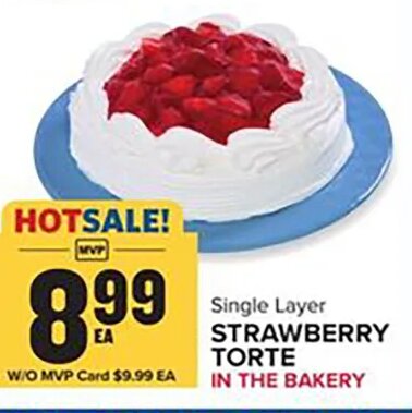 STRAWBERRY TORTE
